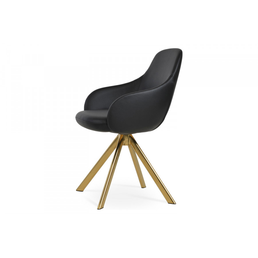 SohoConcept - Gazel Sword Swivel Armchair