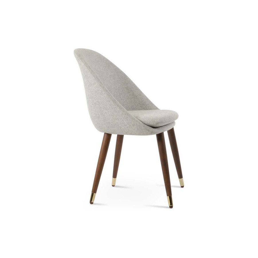 SohoConcept Avanos PTR Wood Dining Chair - Walnut Base