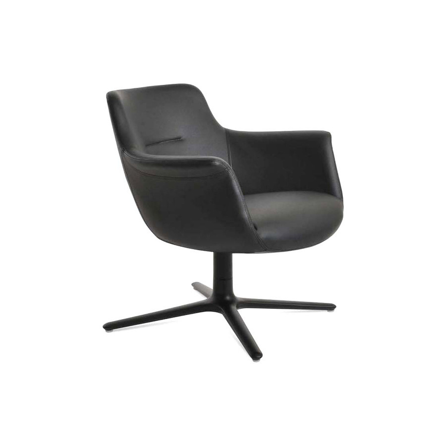 SohoConcept - Bottega Oval Lounge Chair Swivel Base