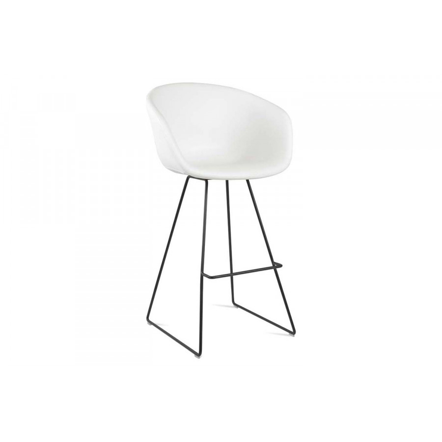 SohoConcept Tribeca Wire Stool Counter - Bone Powder Base