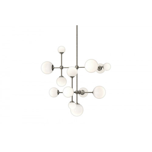 Sonneman Sabon Chandelier - Satin Nickel