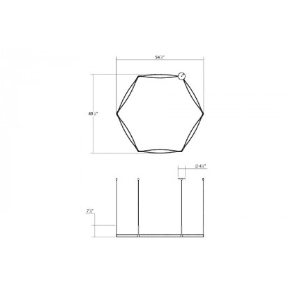 Sonneman Ola LED Pendant - Satin White, Single Ring