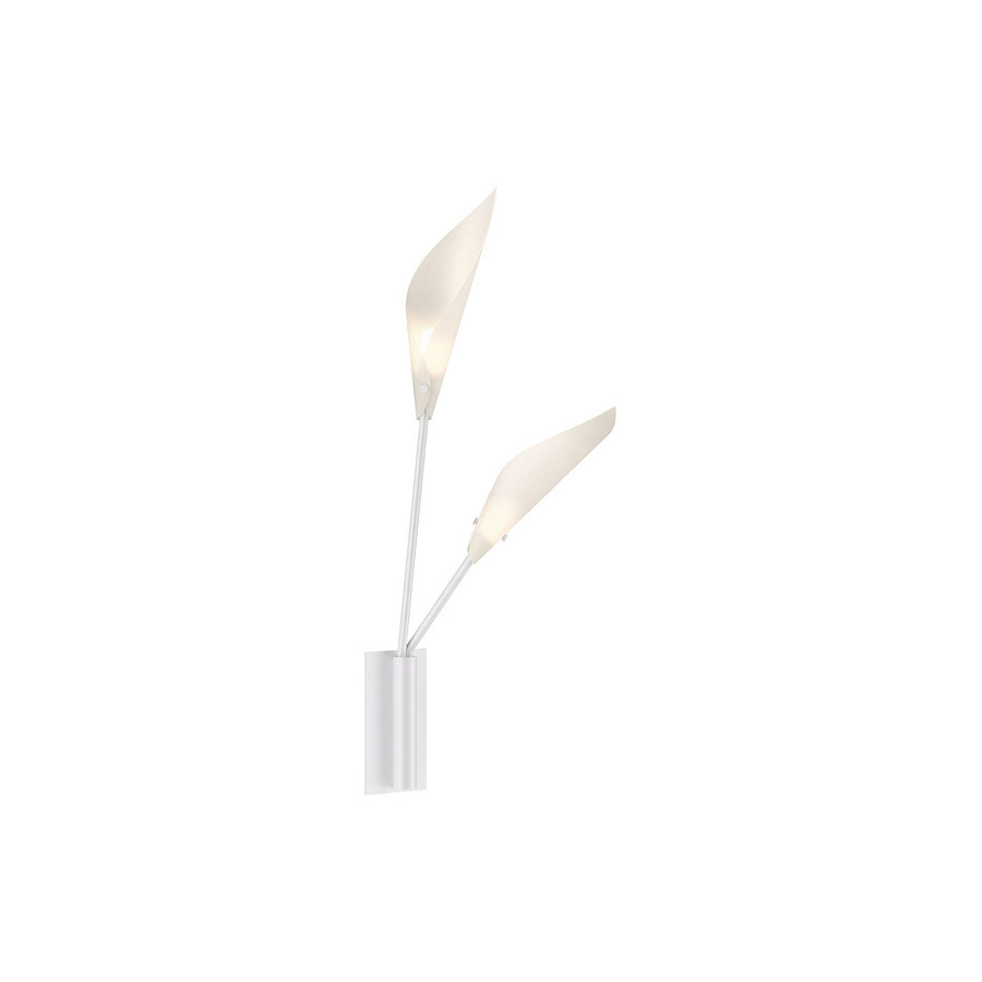 Sonneman Calla LED Sconce - Satin White