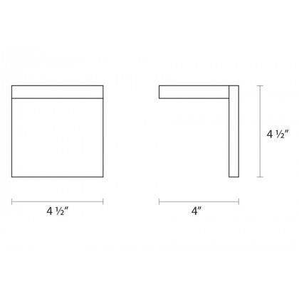 Sonneman - Bracket LED Sconce