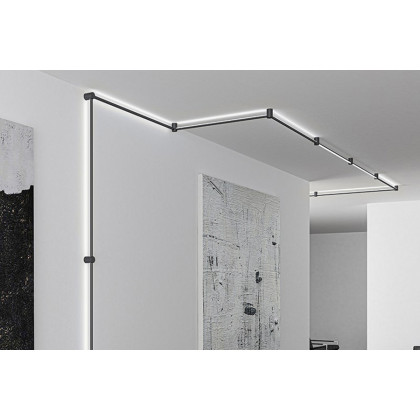 Sonneman Purolinear 360 LED Wall Bar - Satin Chrome, 36", Double Linear