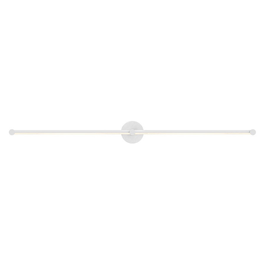 Sonneman Purolinear 360 LED Wall Bar - Satin White, 24", Double Linear