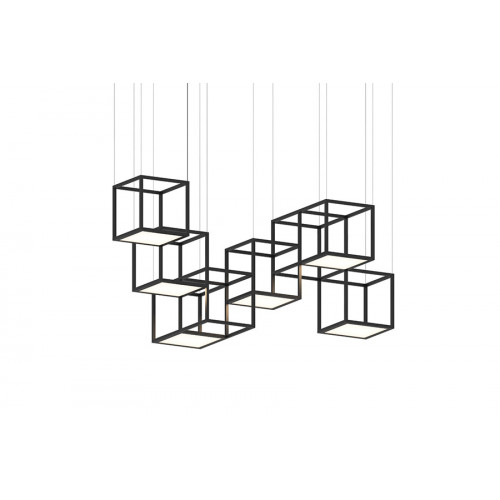 Sonneman Cubix LED Chandelier - 6-Light
