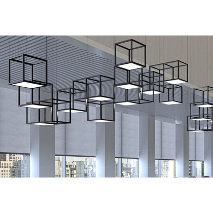 Sonneman - Cubix LED Chandelier