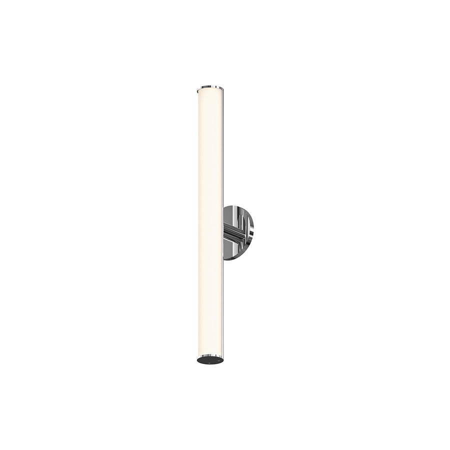 Sonneman Bauhaus Columns LED Bath Bar - Polished Chrome, 24"