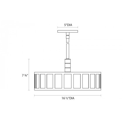 Sonneman - Capital LED Round Pendant