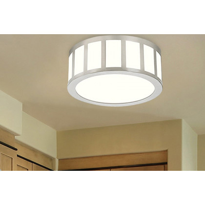 Sonneman Capital LED Surface Mount - Satin Nickel, 8", Square