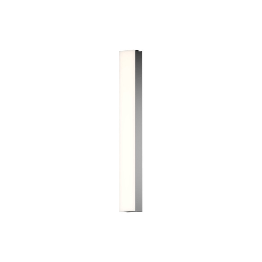 Sonneman Solid Glass Bar LED Bath Bar - Satin Nickel, 24"