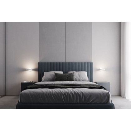 Sonneman Light Guide Ring LED Sconce - Satin White with White Interior, Single
