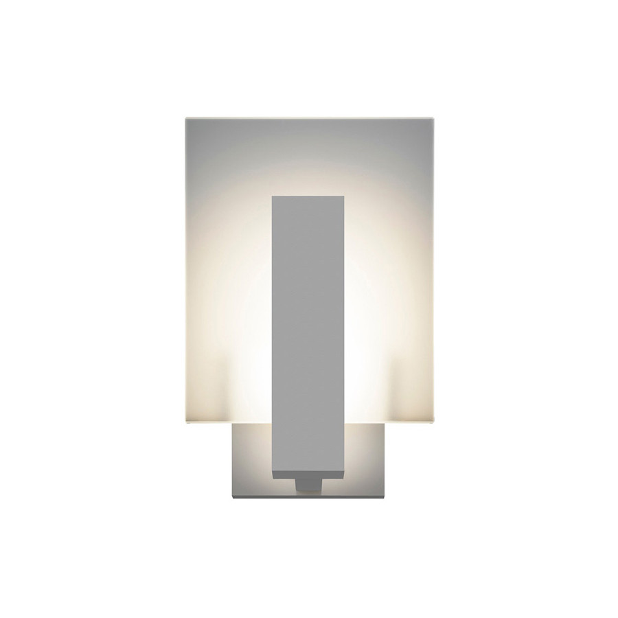 Sonneman Midtown LED Sconce - Textured Gray, Short