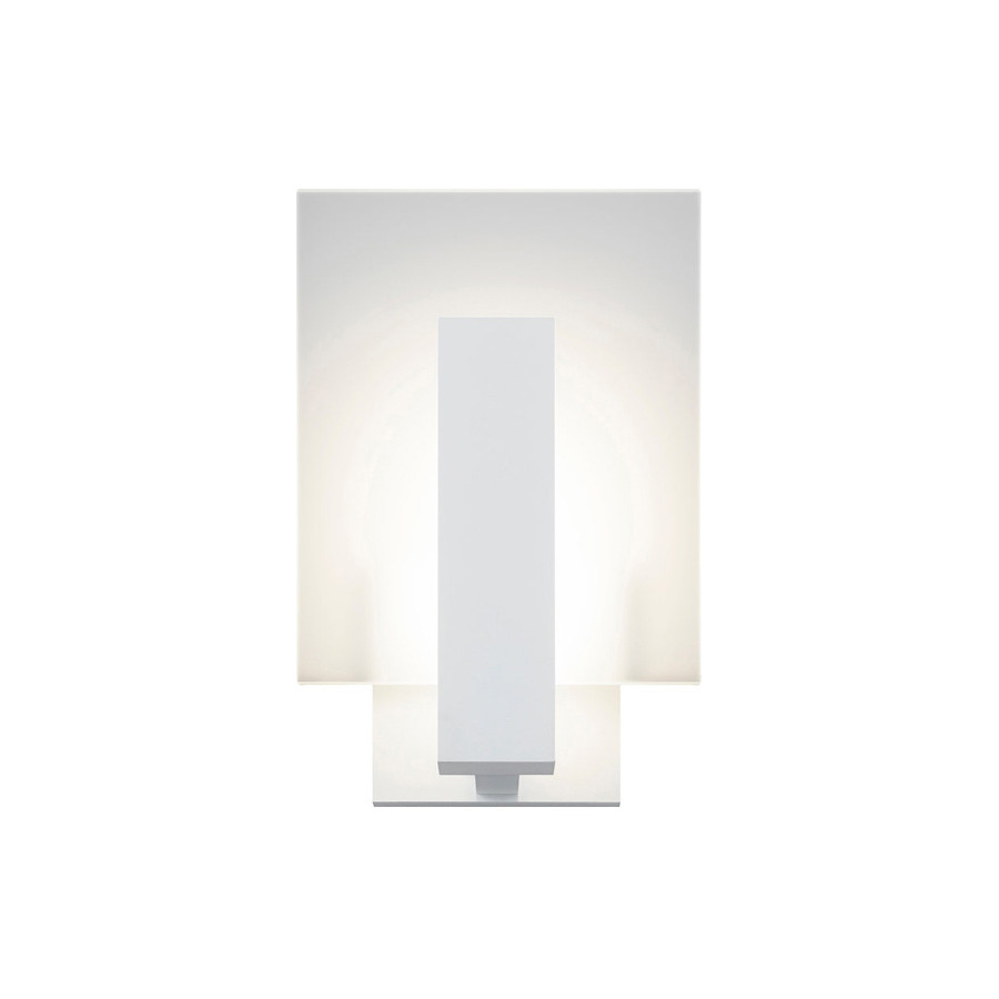 Sonneman Midtown LED Sconce - Textured White, Short