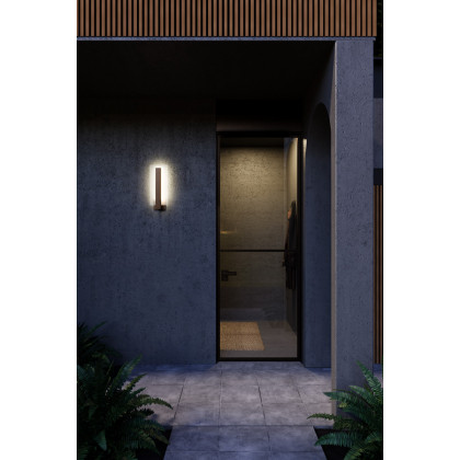 Sonneman Midtown LED Sconce - Textured Bronze, Tall
