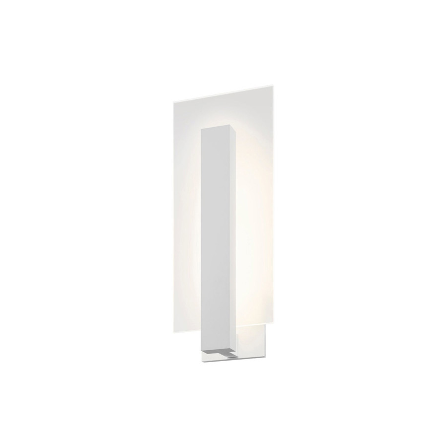 Sonneman Midtown LED Sconce - Textured White, Tall