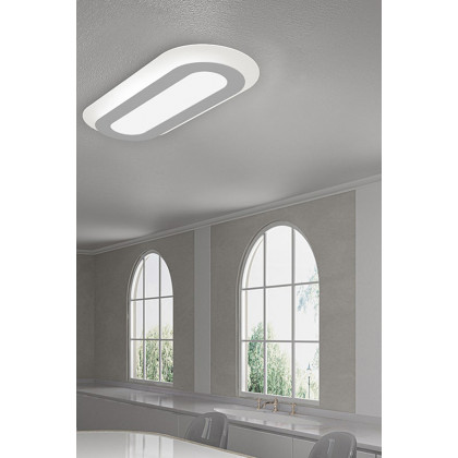 Sonneman Offset LED Surface Mount - 16", Round, 3000K