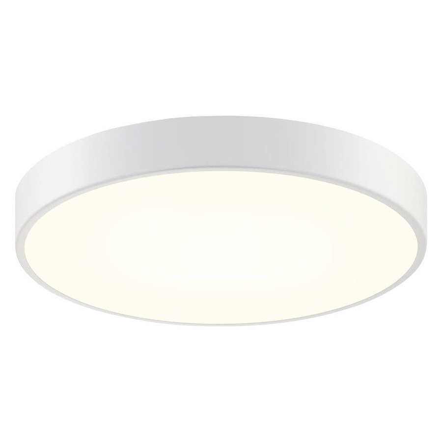 Sonneman Pi LED Surface Mount - Textured White, 16", 3000K