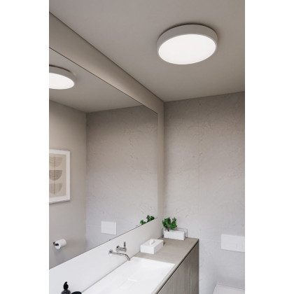 Sonneman Pi LED Surface Mount - Textured White, 16", 3000K