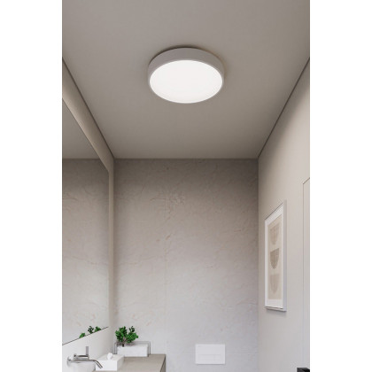 Sonneman Pi LED Surface Mount - Textured White, 16", 3000K