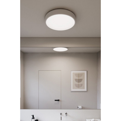Sonneman Pi LED Surface Mount - Textured White, 16", 3000K