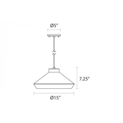 Sonneman Koma Meiji Pendant - Satin White, E26