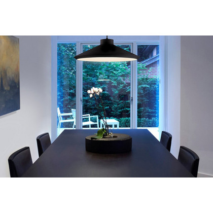 Sonneman Koma Edo Pendant - Satin Black, E26