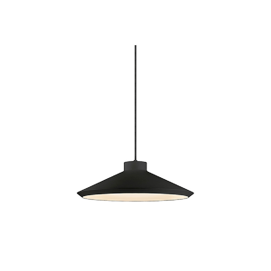 Sonneman Koma Edo Pendant - Satin Black, GU24