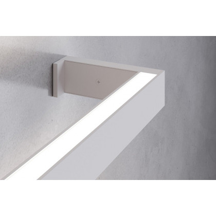 Sonneman Thin-Line LED Wall Bar - Satin White, 8" Two-Sided, 3000K