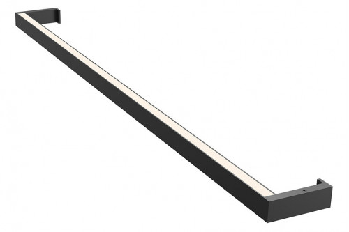 Sonneman™ Thin-Line LED Wall Bar - Satin Black, 3" Two-Sided, 3000K