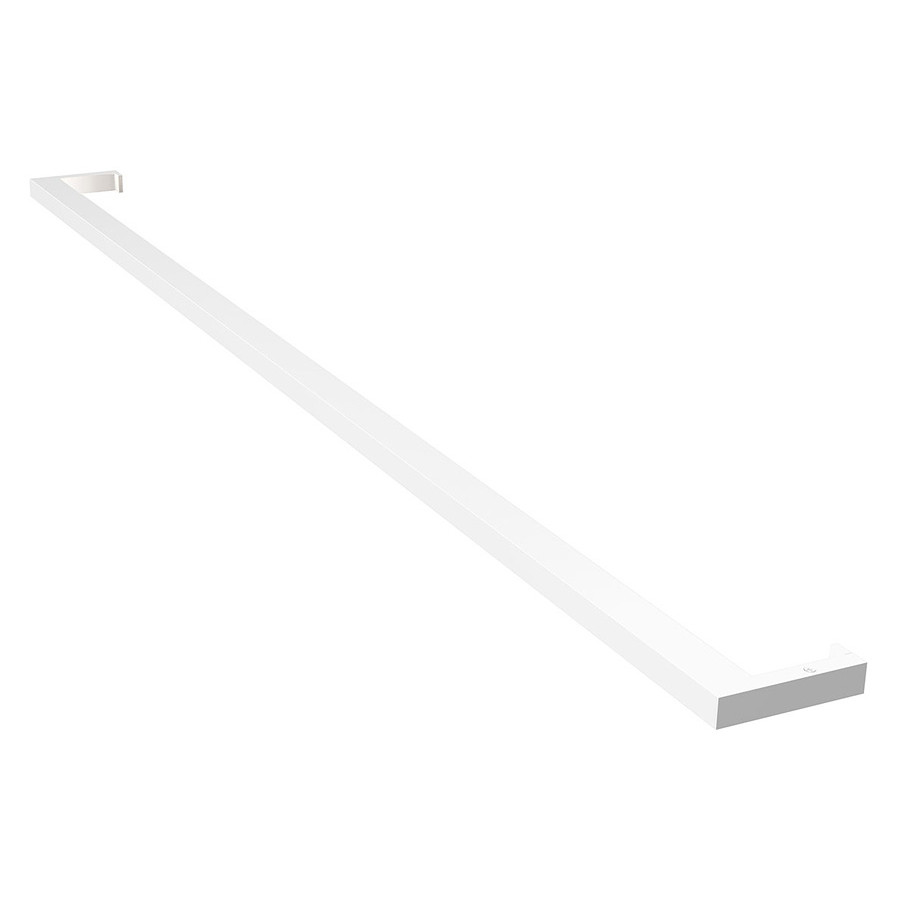 Sonneman Thin-Line Indirect LED Wall Bar - Satin White, 4", 2700K