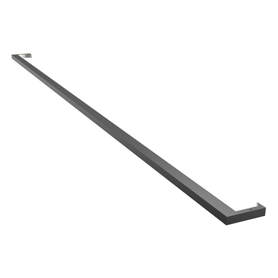 Sonneman Thin-Line Indirect LED Wall Bar - Satin Black, 6", 3000K