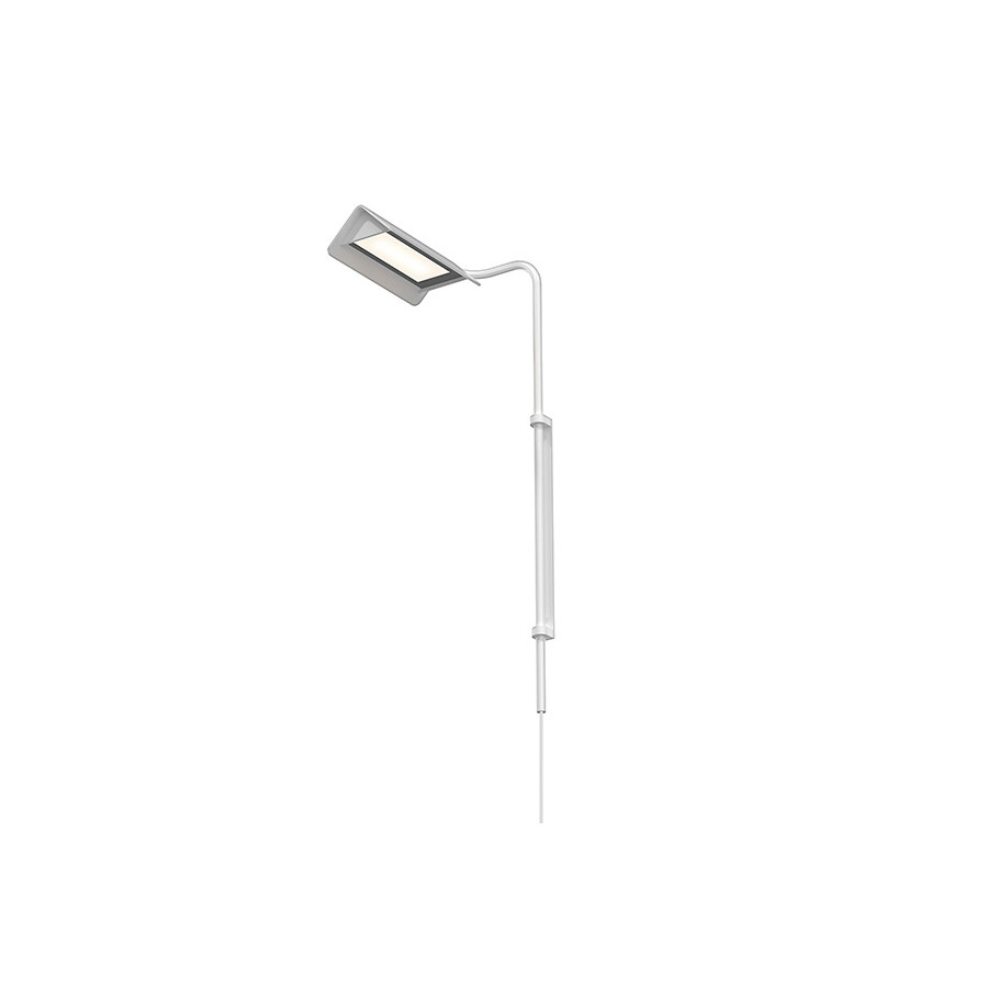 Sonneman Morii LED Wall Lamp - Satin White, Left