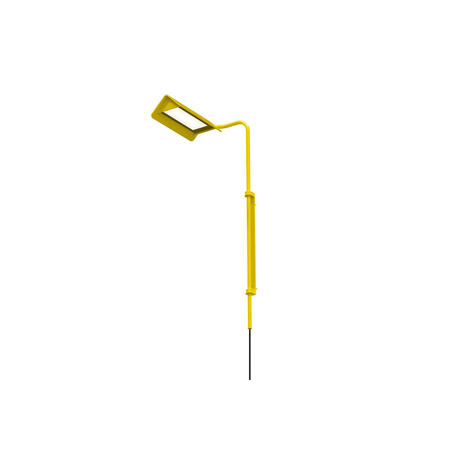 Sonneman Morii LED Wall Lamp - Satin Yellow, Left