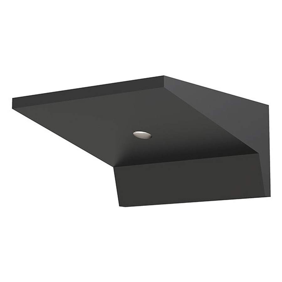 Sonneman Votives LED Sconce - Satin Black, .25" height x 2.25" diameter