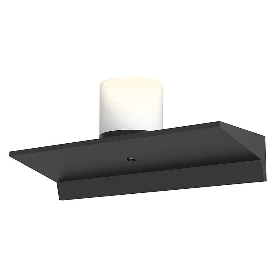 Sonneman Votives LED Wall Bar - Satin Black, 1", 3" height x 3" diameter