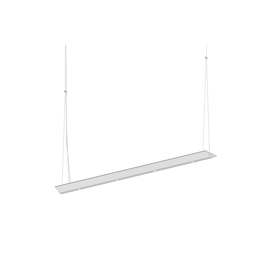 Sonneman Votives LED Bar Pendant - Satin White, 3", .25" height x 2.25" diameter