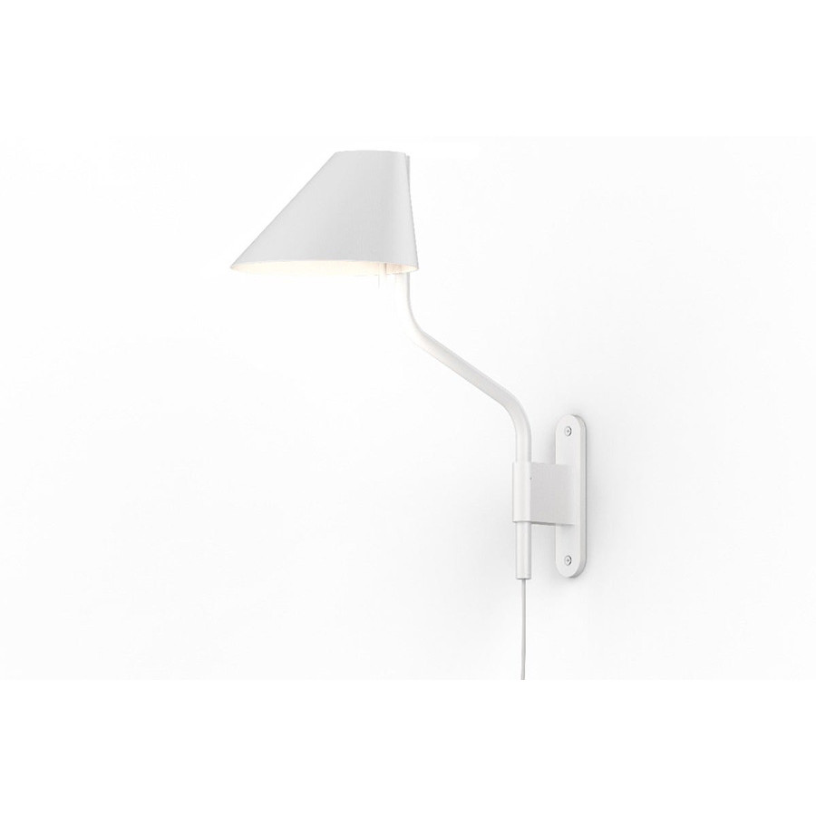 Sonneman Pitch Wall Lamp - Satin White, Standard