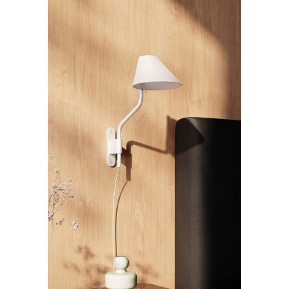 Sonneman Pitch Wall Lamp - Satin White, Standard