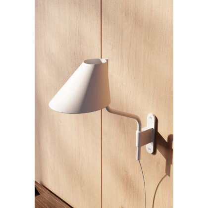 Sonneman Pitch Wall Lamp - Satin White, Standard