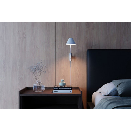 Sonneman Pitch Wall Lamp - Satin White, Standard
