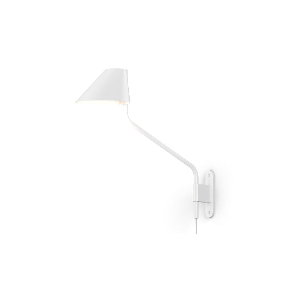 Sonneman Pitch Wall Lamp - Satin White, Long