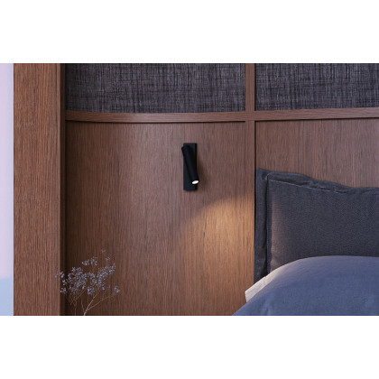 Sonneman Haim Aimable Wall Lamp - Textured White, Double, With Uplight