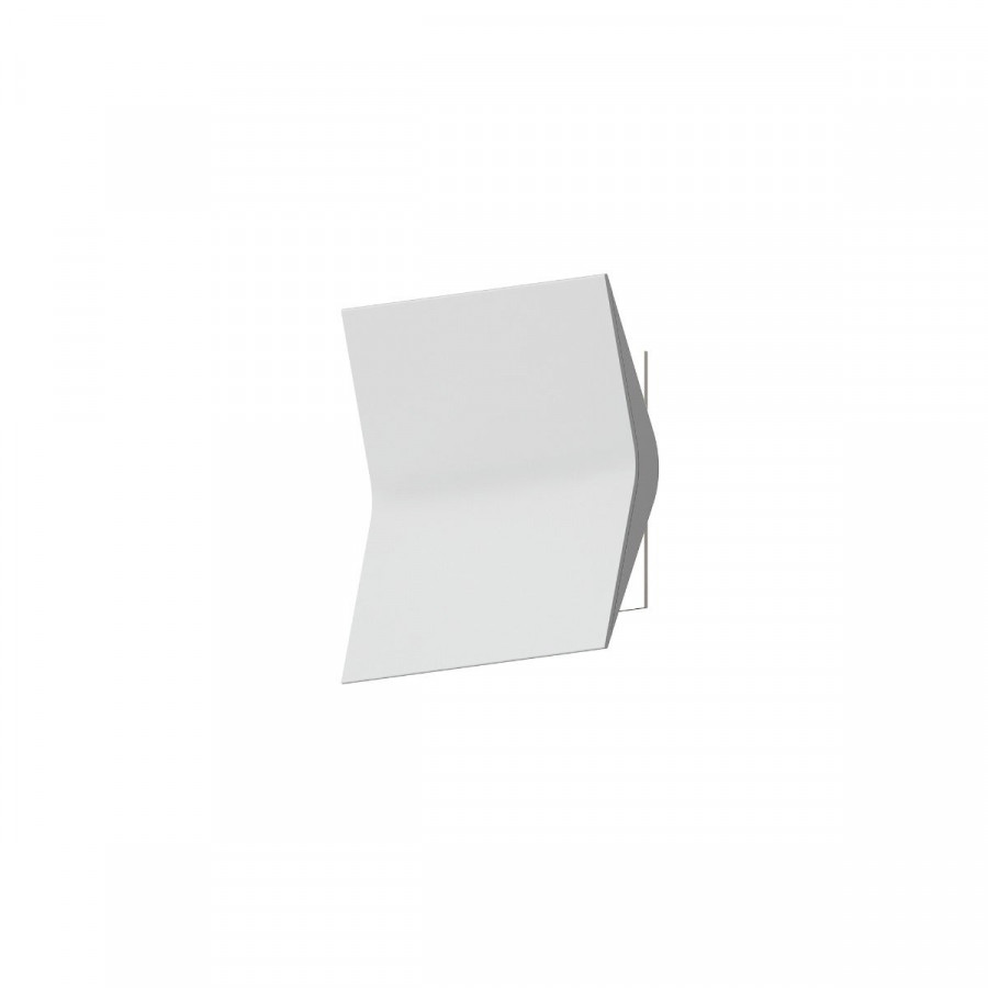 Sonneman Turo Sconce - Small, Satin White