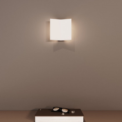 Sonneman Turo Sconce - Small, Satin White