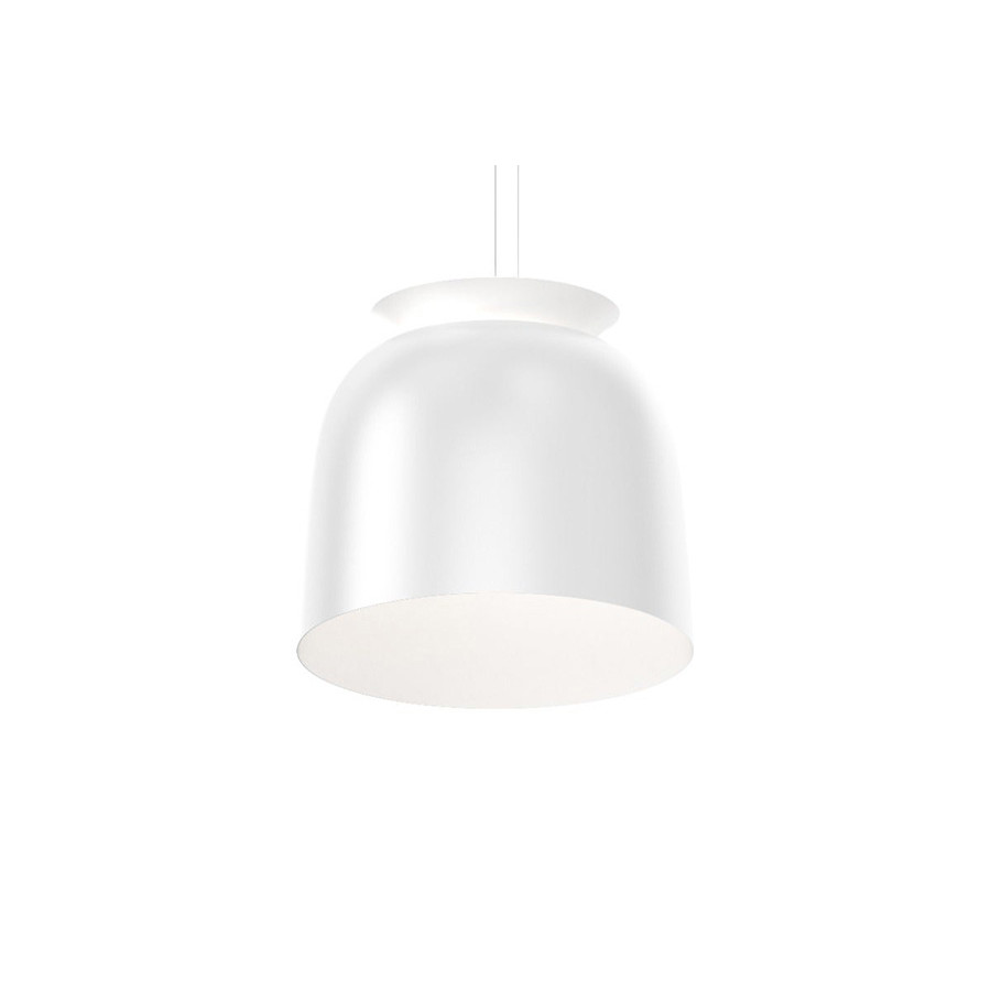 Sonneman Belle Flare Pendant - Satin White, Medium