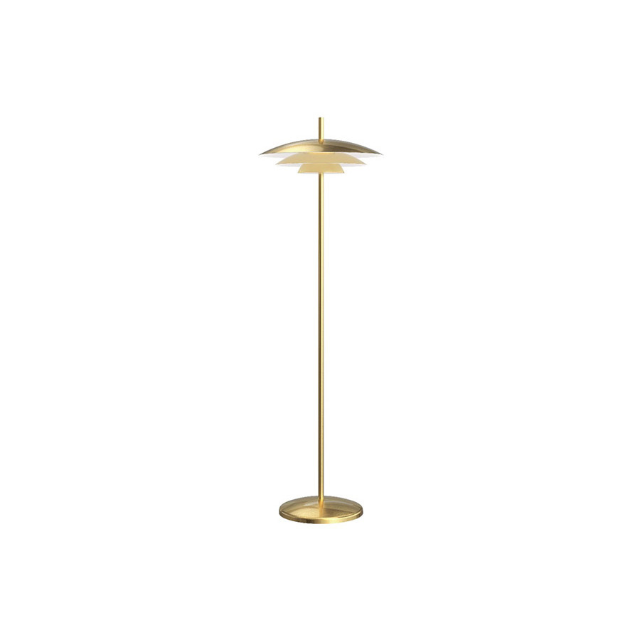 Sonneman Shells Floor Lamp - Brass Finish, Small