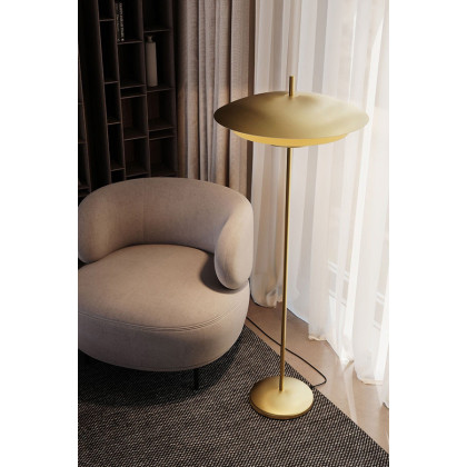 Sonneman Shells Floor Lamp - Brass Finish, Large