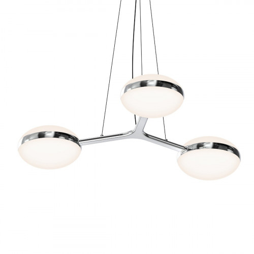 Sonneman Pillows Chandelier - Triple Chandelier, Polished Chrome